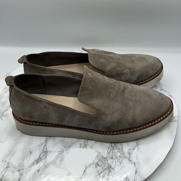 COM & SENS Nable Platform Stone Suede Loafer-9M - Picture 2 of 8